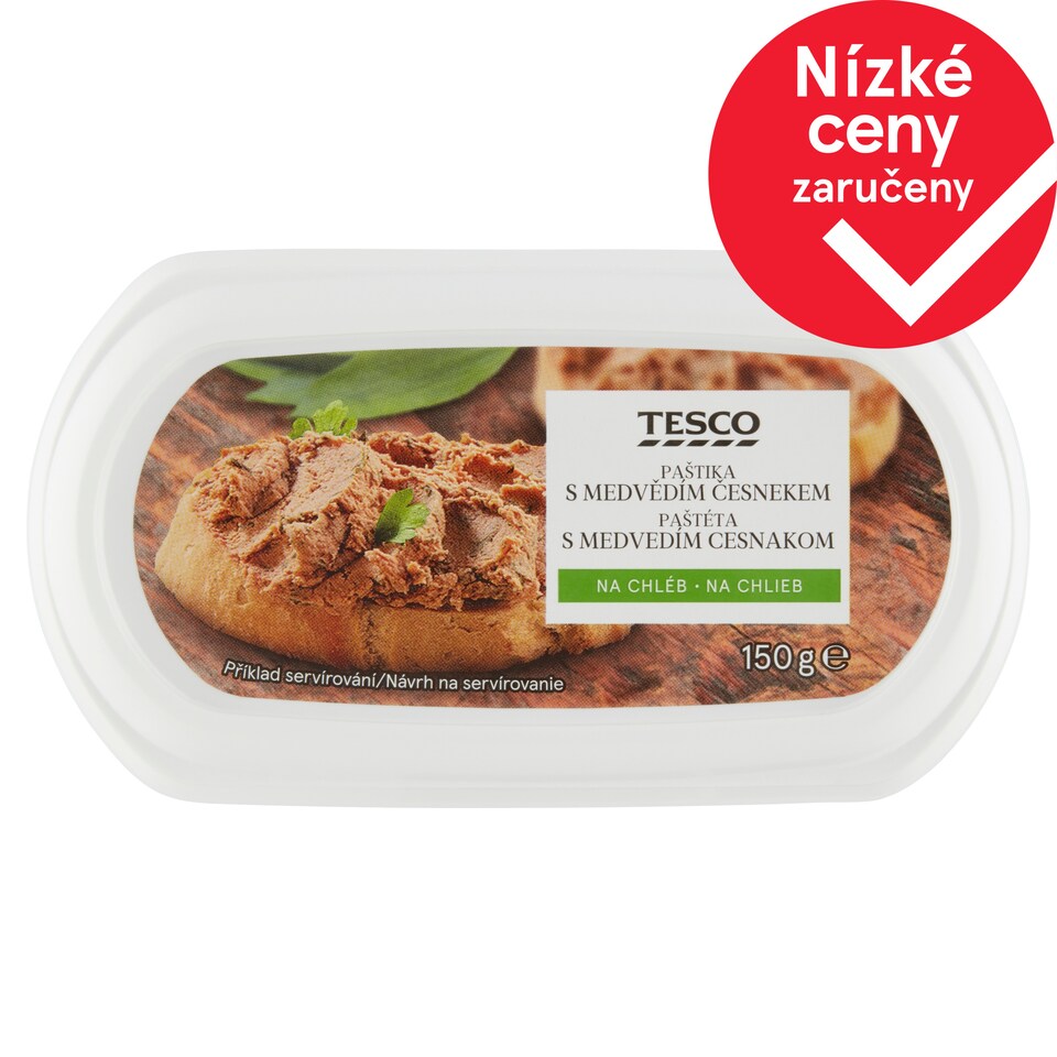 Tesco Pate with Ramsons 150g