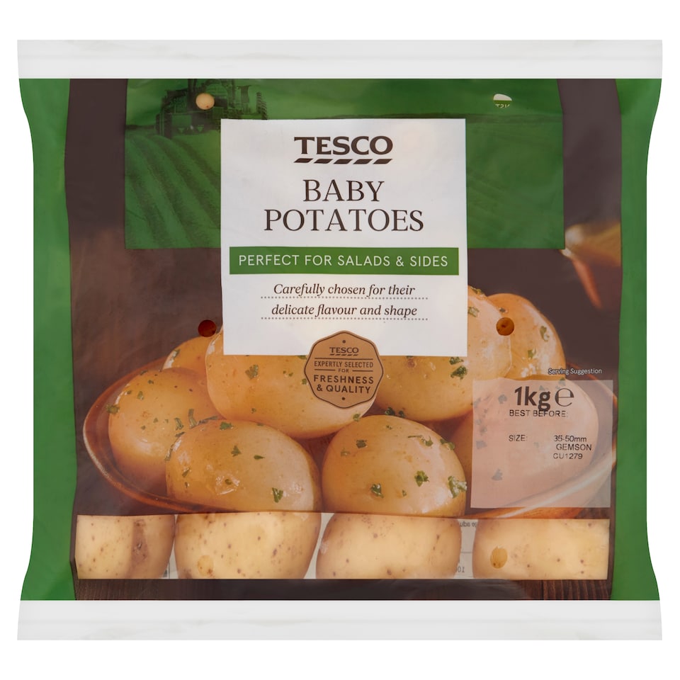 Tesco Baby Potatoes 1Kg