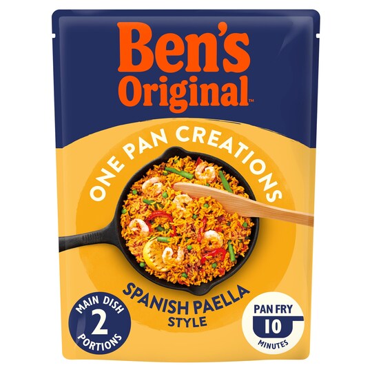 Ben's Original Spanish Paella Style One Pan Creations 250G Tesco