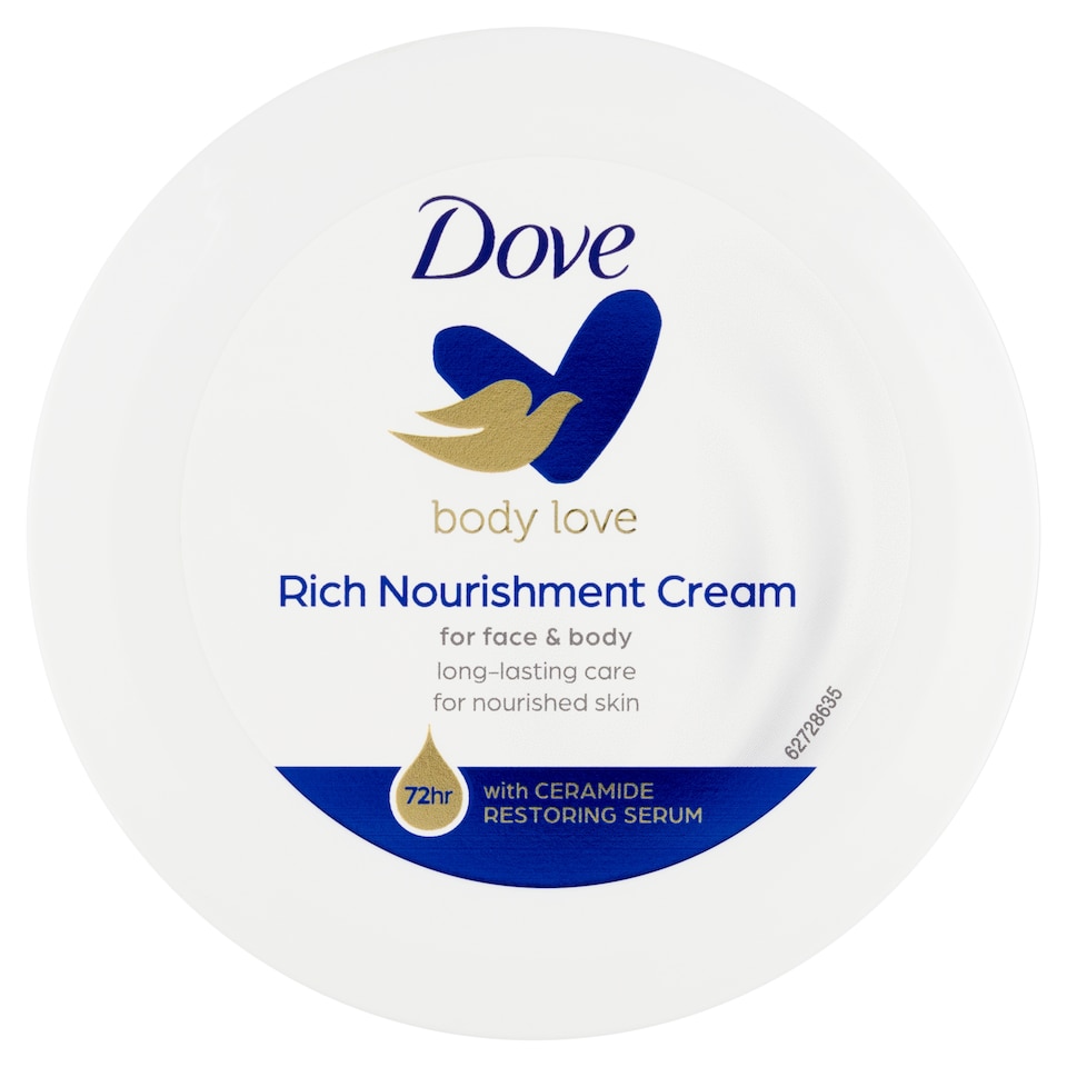 image 1 of Dove Body Love Rich Nourishment Cream for Face & Body 150ml