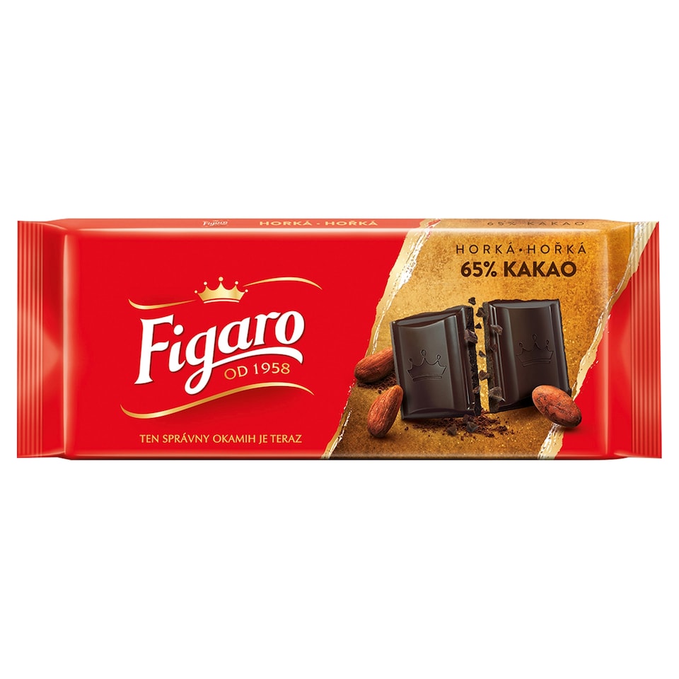 Figaro čokoláda horká 65 % kakaa 80 g
