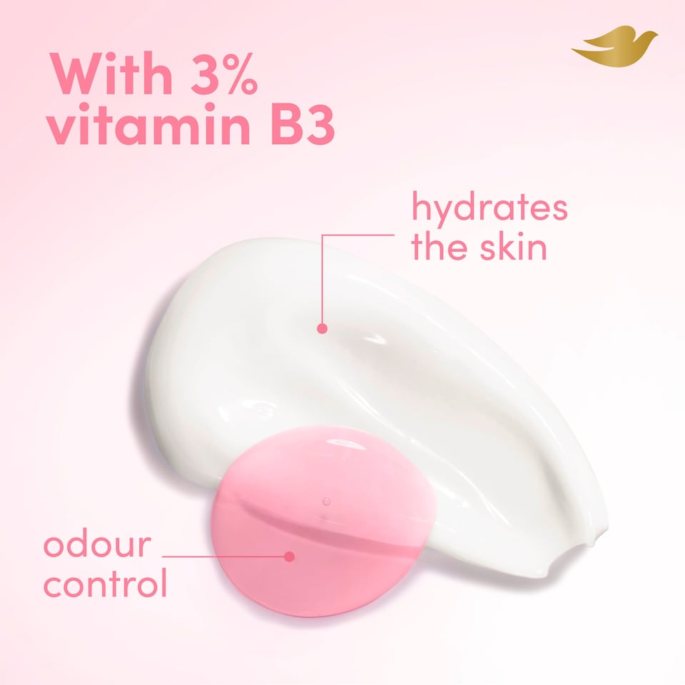 image 1 of Dove Raspberry & Rose Whole Body Deodorant Cream 48h Odour Control 75ml