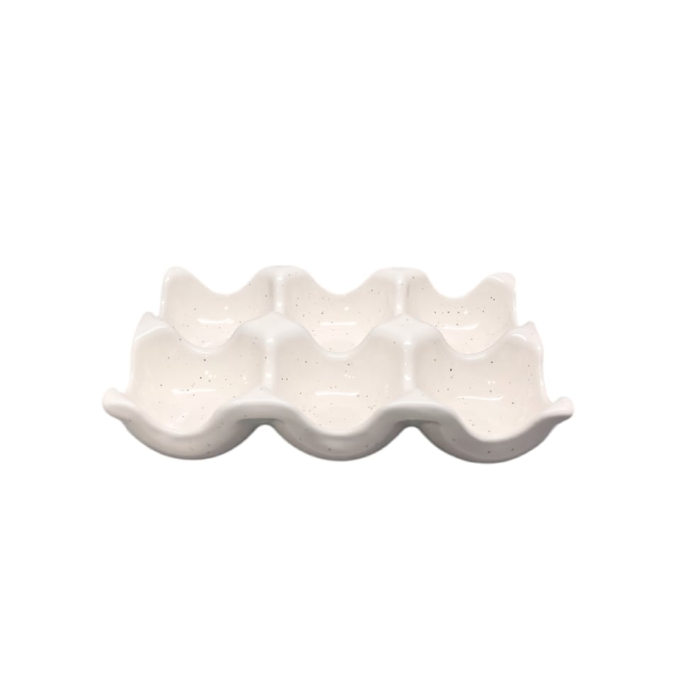 F&F Home Stoneware Egg Stand