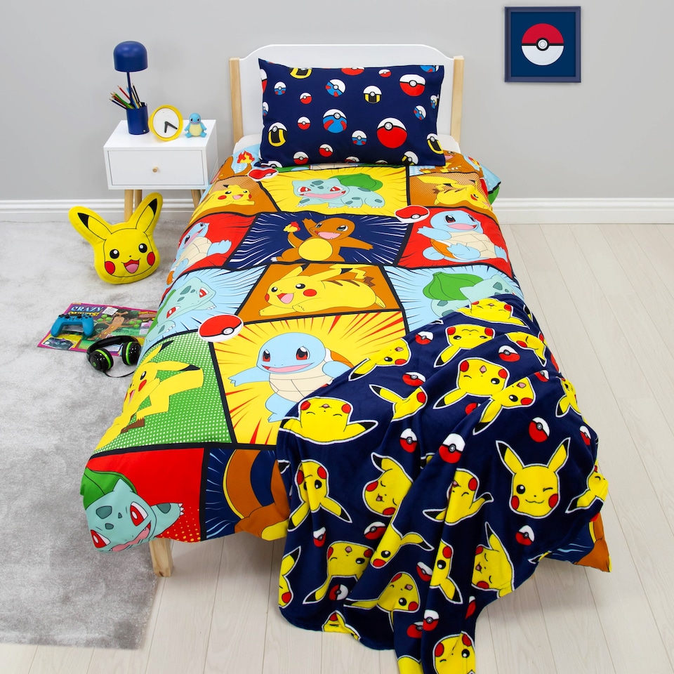 image 1 of POKEMON DUVET SET SINGLE