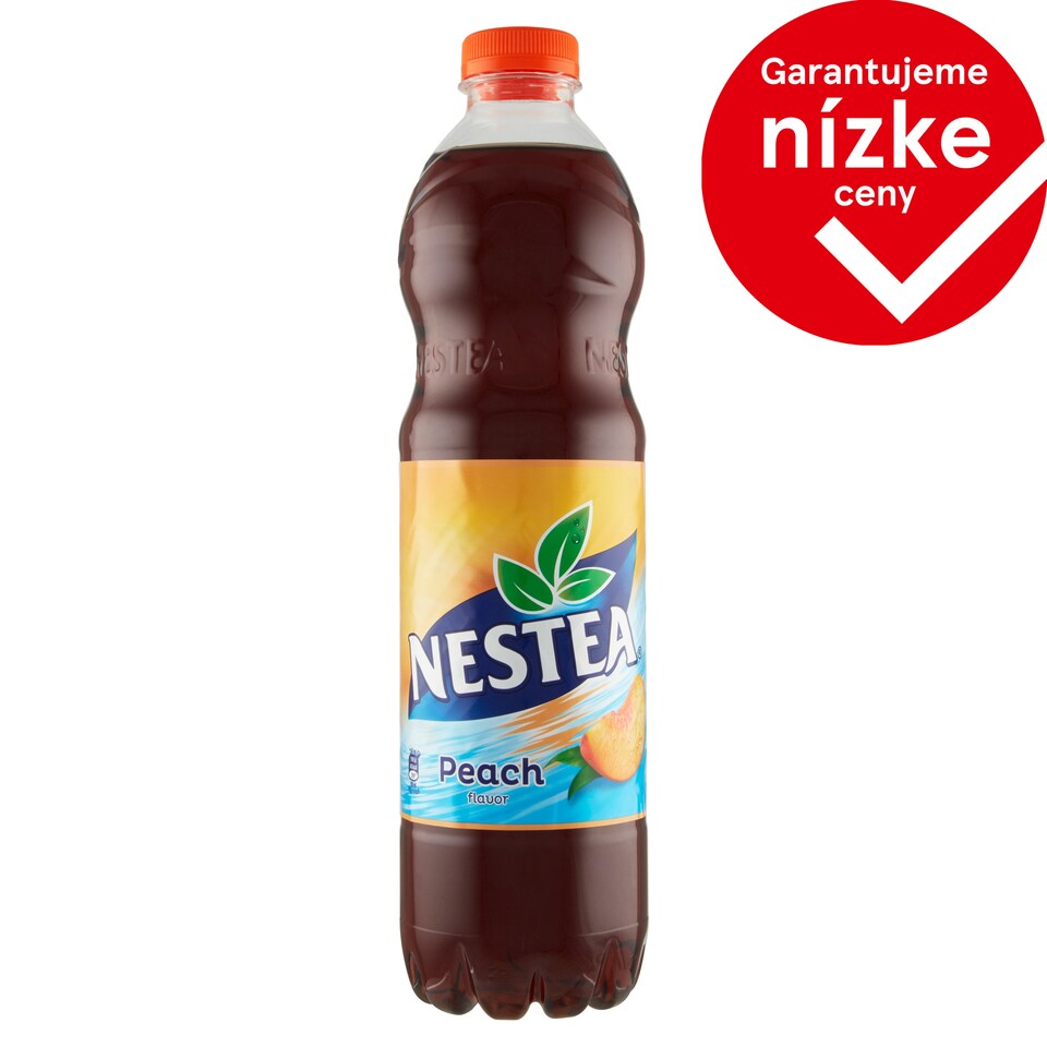 Nestea Čierny ľadový čaj s príchuťou broskyne 1,5 l