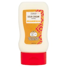 Tesco Sour Cream Topping 280G