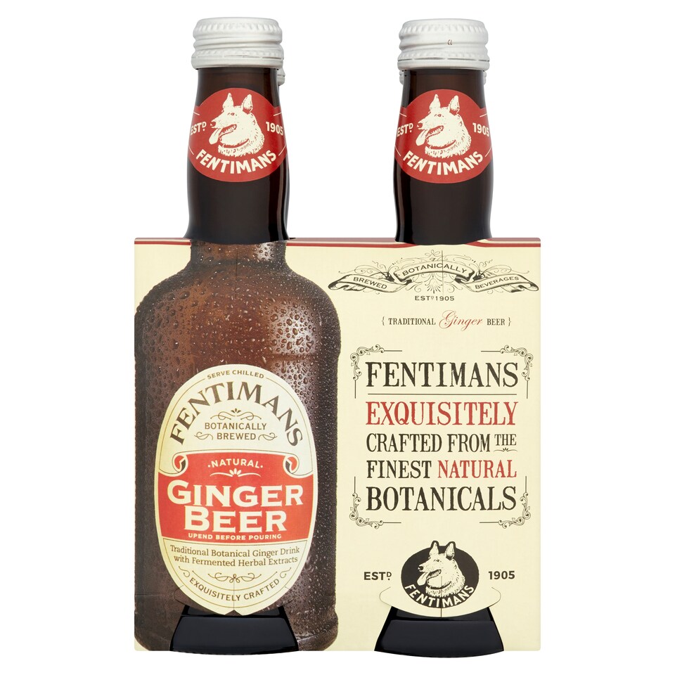 image 1 of Fentimans Traditional Ginger Beer 4X275ml