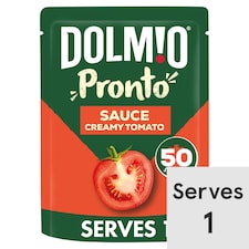 Dolmio Creamy Tomato Pouch Pasta Sauce 150G