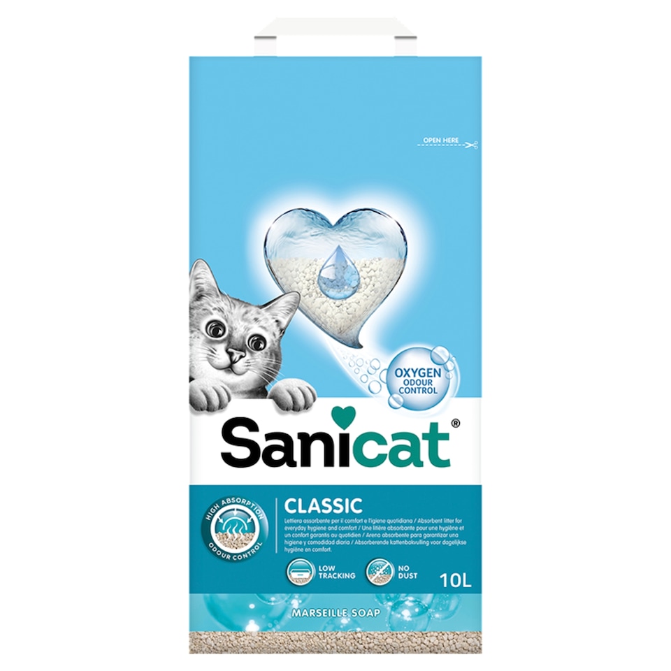 Sanicat Classic Marseille Soap Cat Litter 10L