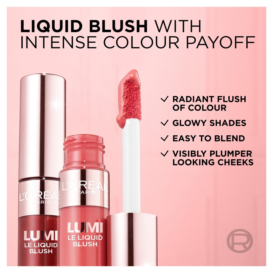 image 1 of L'Oreal Paris Lumi Le Liquid Blush, 627 Glowy Warm Peach, 11ml