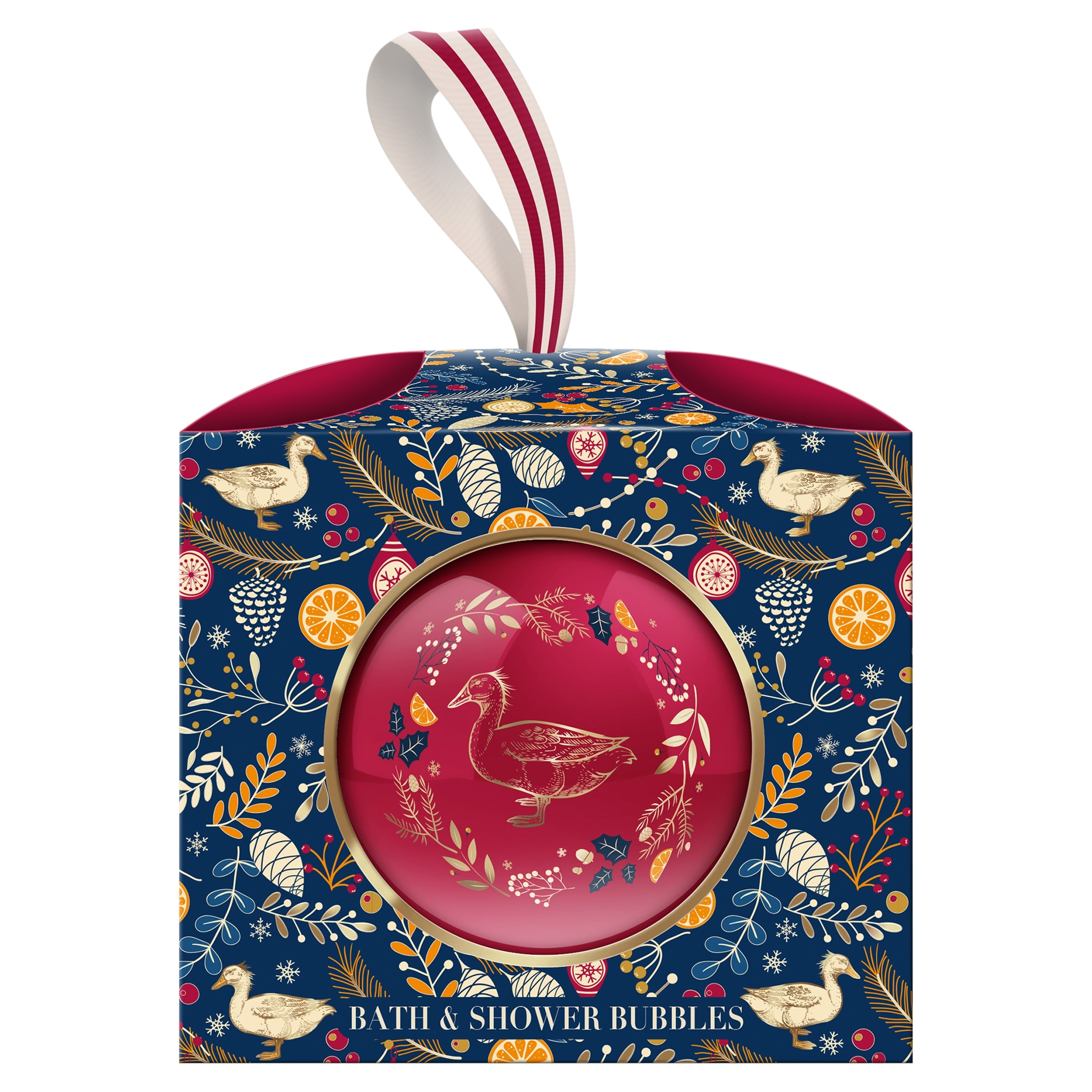 Baylis & Harding Winter Wonderland Festive Cranberry Bath & Shower Bubbles 250ml
