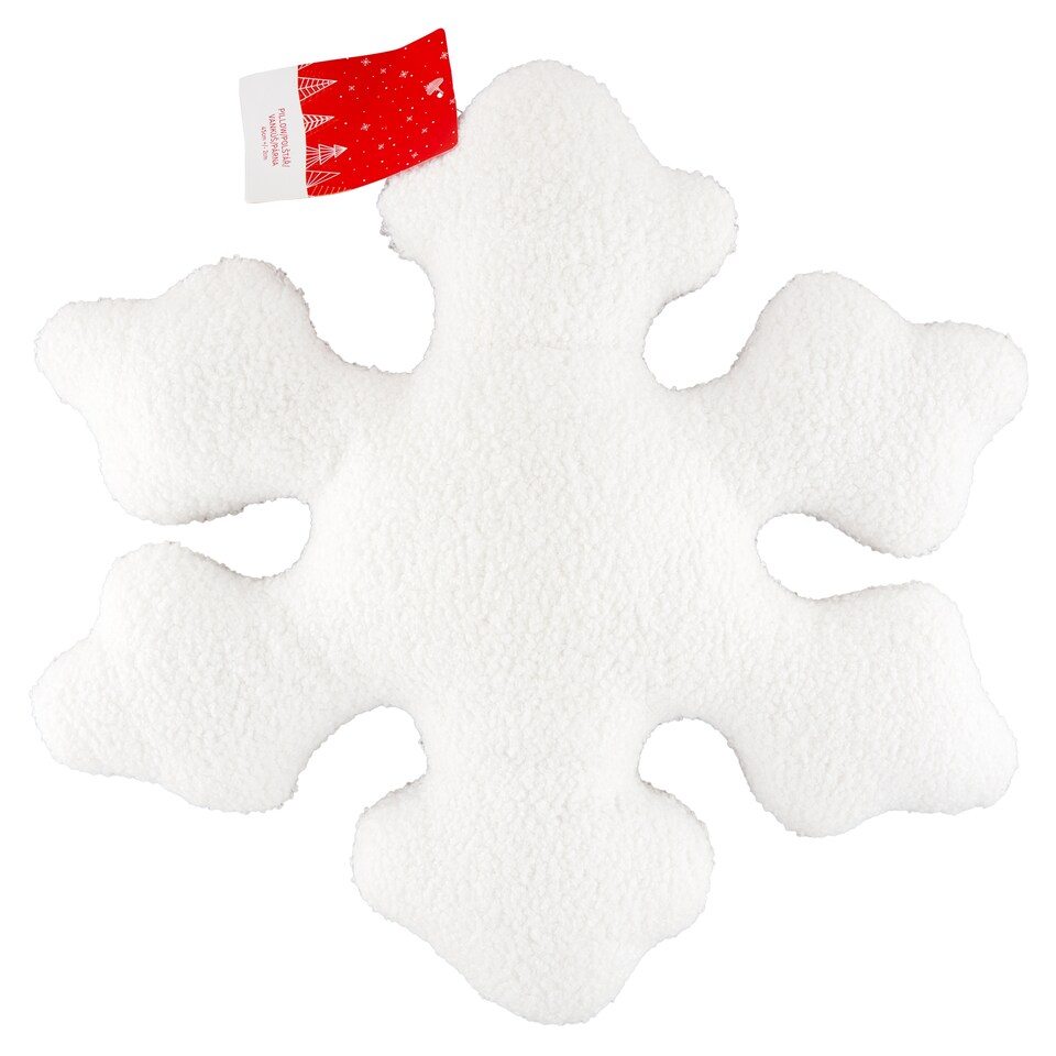 Carbotex Vankúš snehová vločka 45 cm
