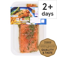 Tesco 2 Garlic & Herb Infused Salmon Fillets 230G