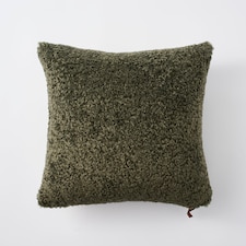 F&F Home Green Boucle Cushion 45X45cm