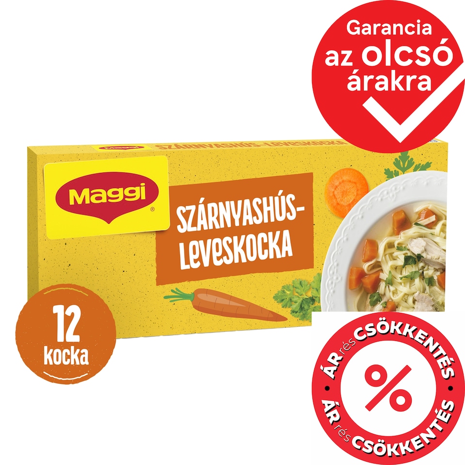 Maggi Szárnyashúsleves-kocka 120 g