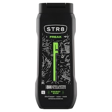STR8 Freak osvěžující sprchový gel 3 v 1 400ml