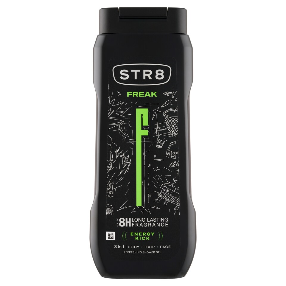 image 1 of STR8 Freak Refreshing Shower Gel 3 in 1 400ml