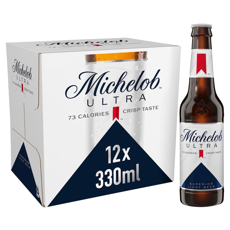 image 1 of Michelob Ultra Lager 12X330ml Bottle