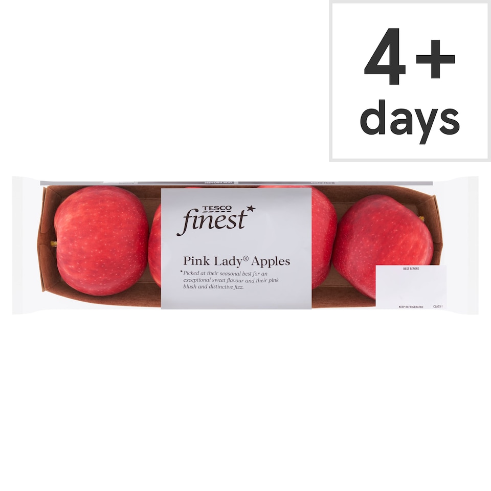 Tesco Finest Pink Lady Apple 4 Pack Tesco Groceries