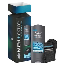 Dove Men Plus Care Clean Comfort Bodywash & Socks
