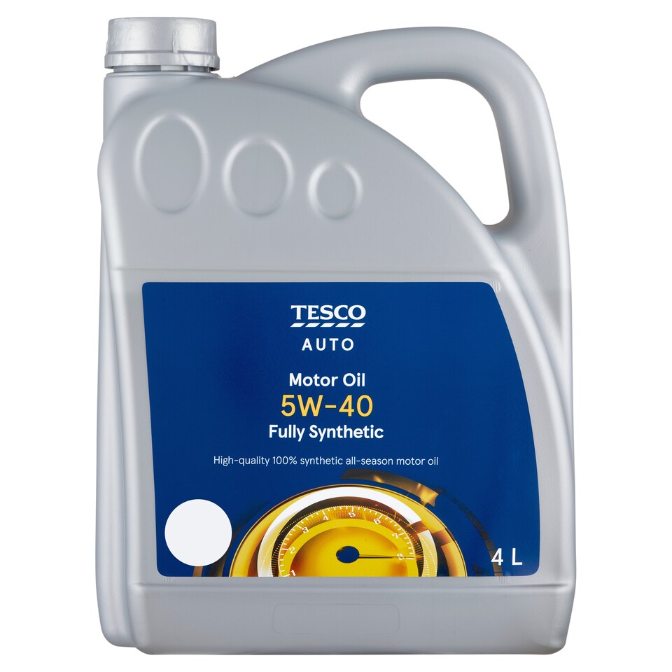Tesco Auto Fully Synthetic 5W-40 motorolaj 4 l