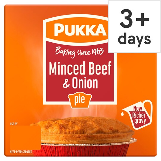Pukka Minced Beef & Onion Pie Tesco Groceries