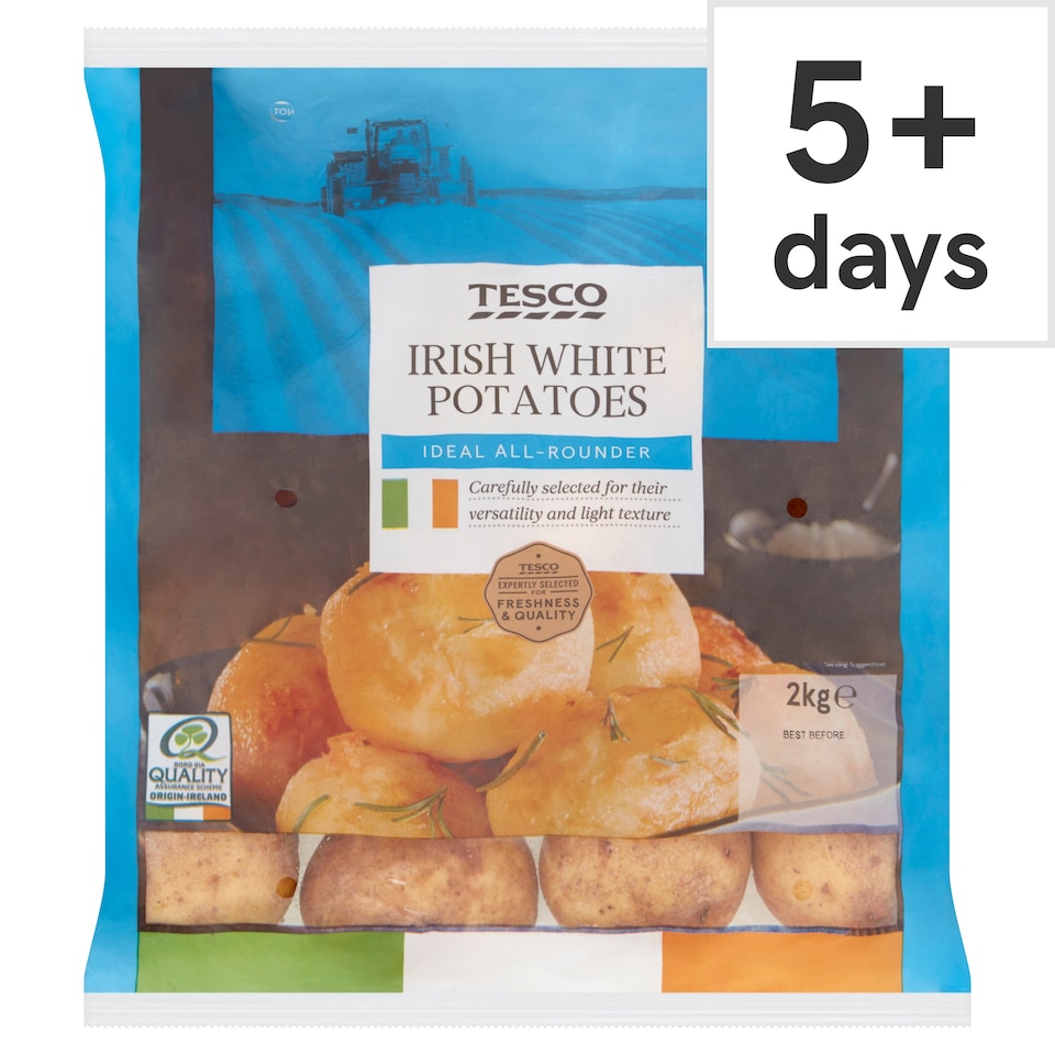 image 1 of Tesco White Potatoes 2Kg