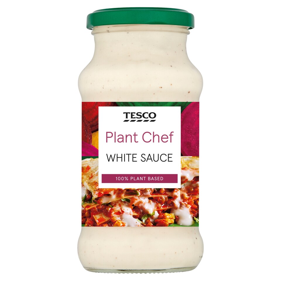 Tesco Plant Chef White Sauce 340G