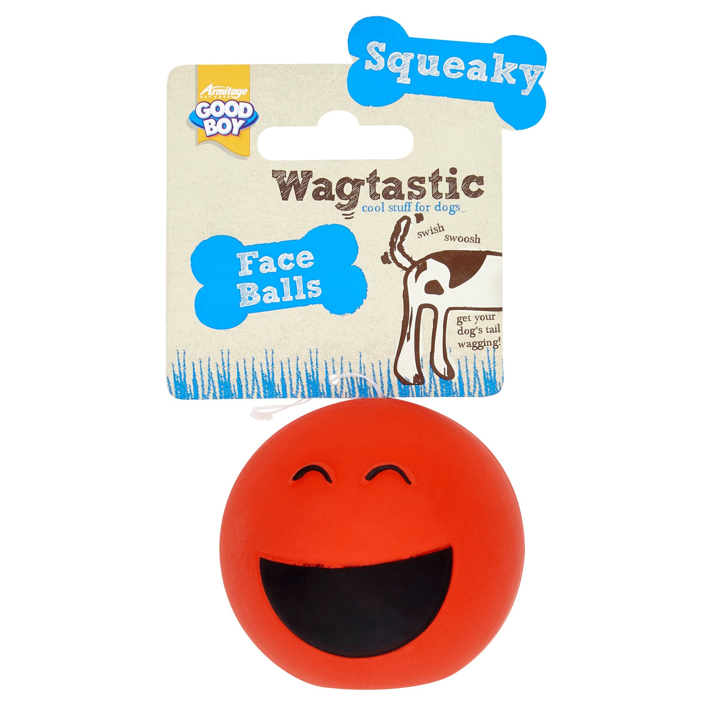 squeaky dog balls with faces