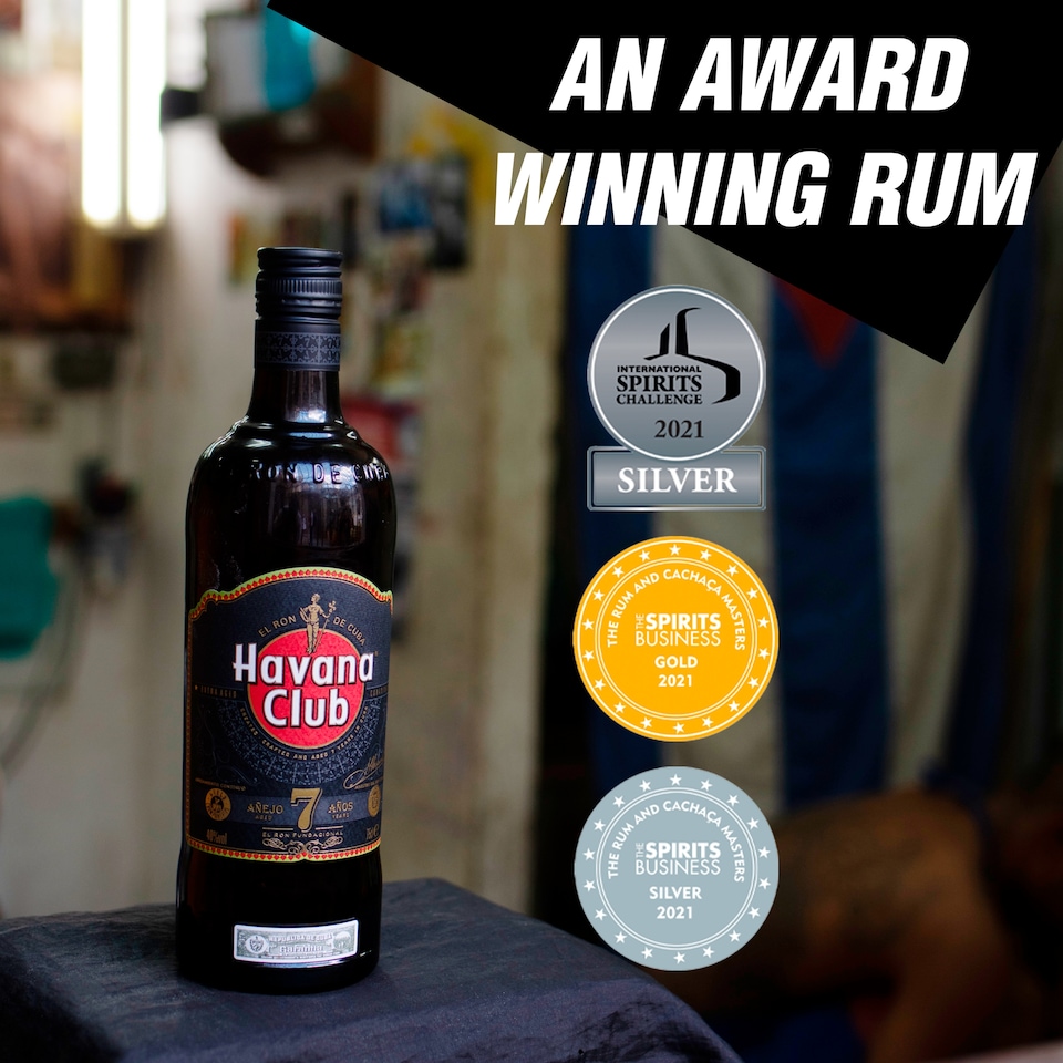 image 1 of Havana Club 7 Year Old Dark Rum 70Cl