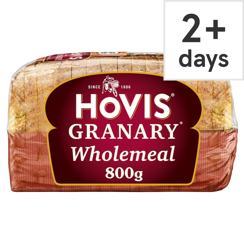 image 1 of Hovis Authentic Granary Wholemeal Sliced Bread 800g