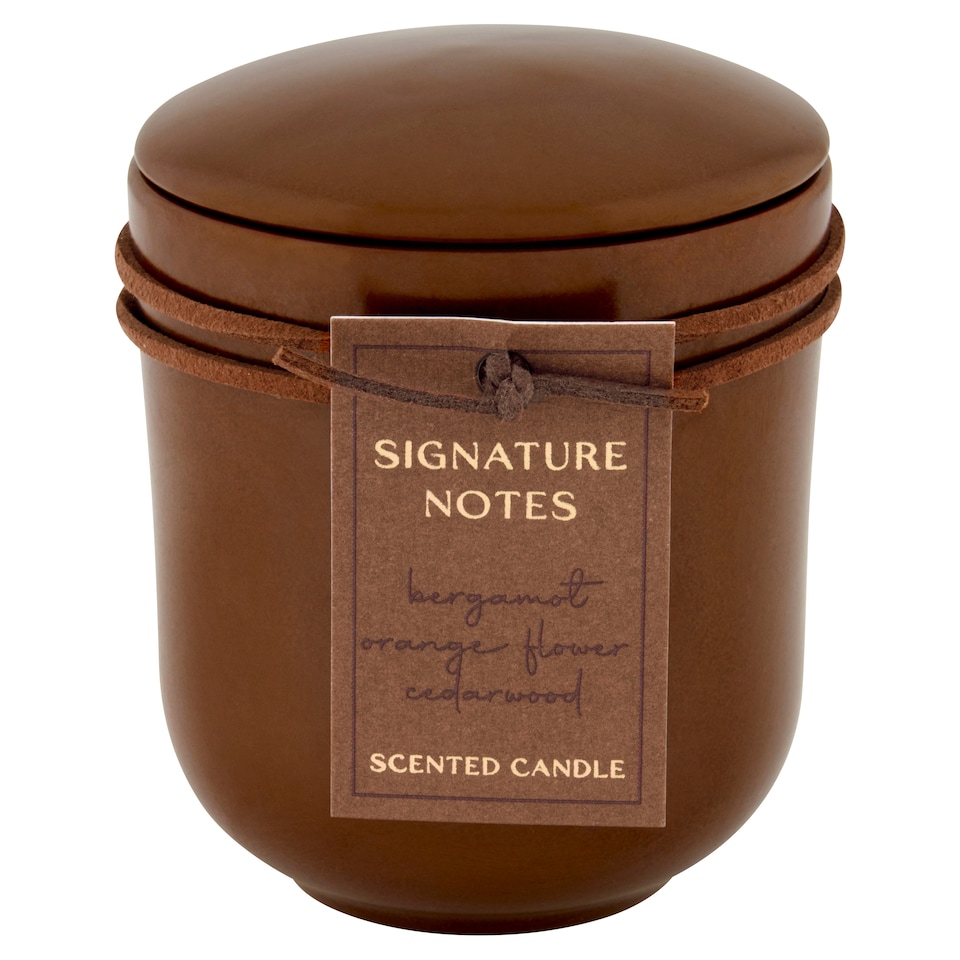 image 1 of F&F Home Signature Notes Bergamot Ceramic Candle 140g