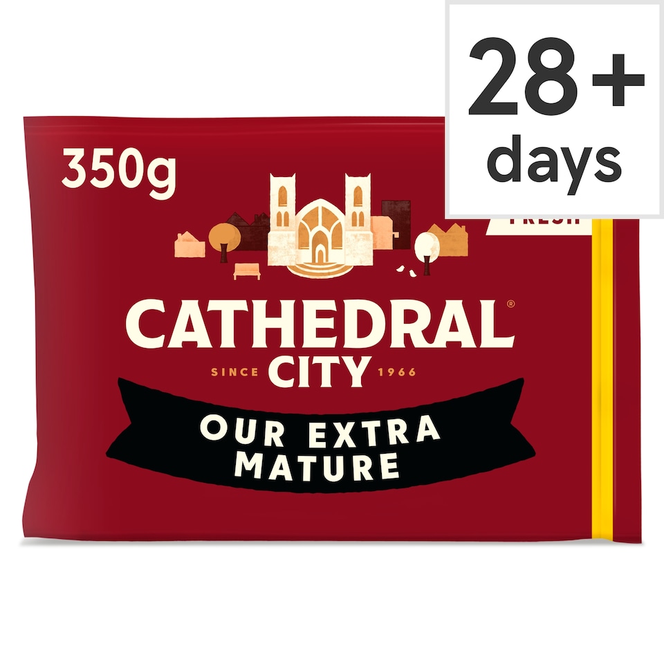 image 1 of Cathedral City Extra Mature Cheddar Cheese 350 G