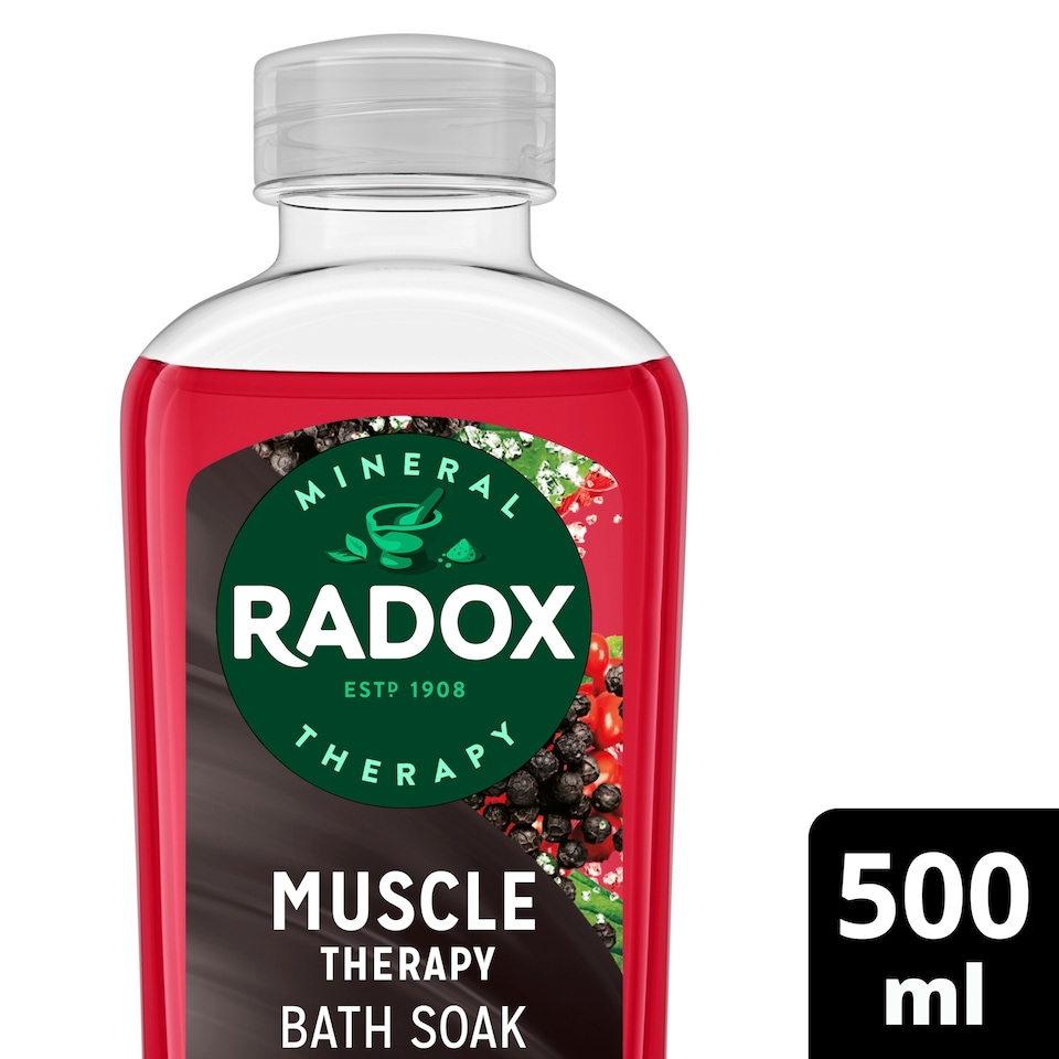 image 1 of Radox Men Muscle Therapy Bath Soak 500Ml