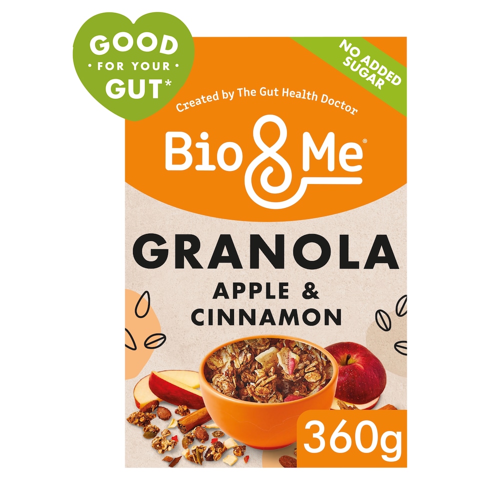 image 1 of Bio&Me Apple & Cinnamon Granola 360g