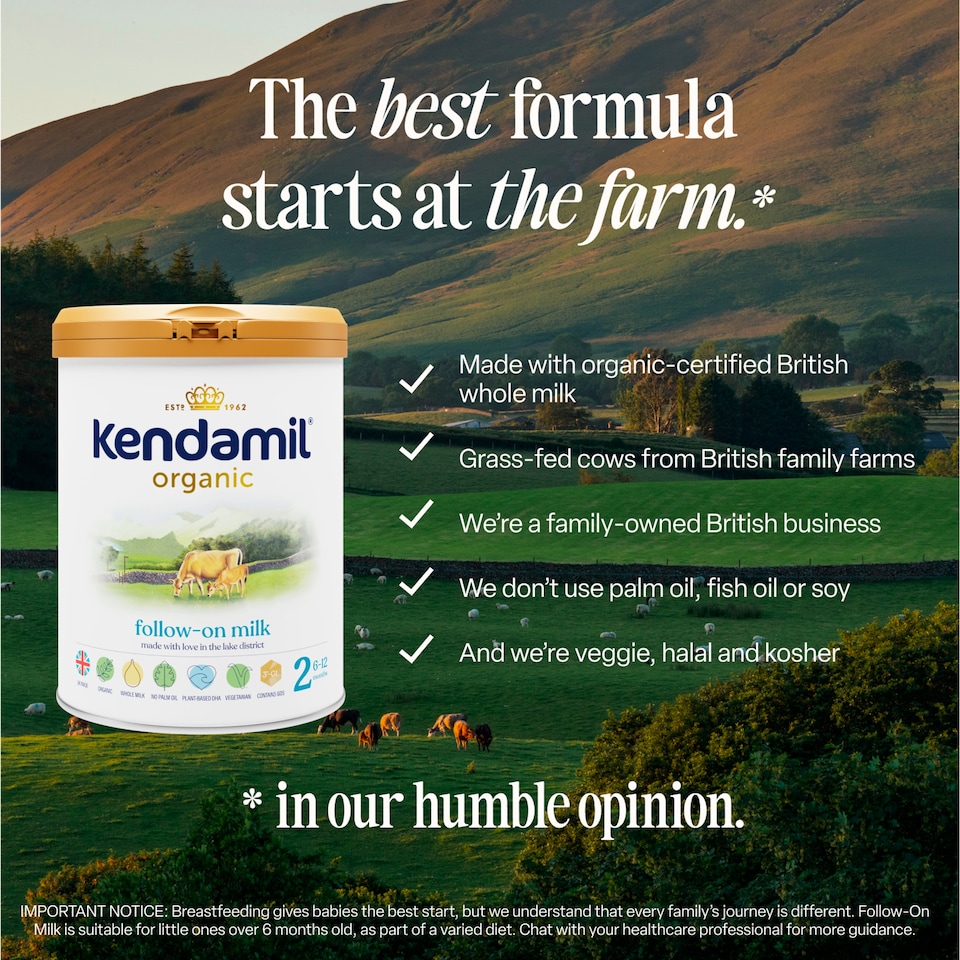 image 1 of Kendamil Organic Stage 2 Follow On Milk 800G