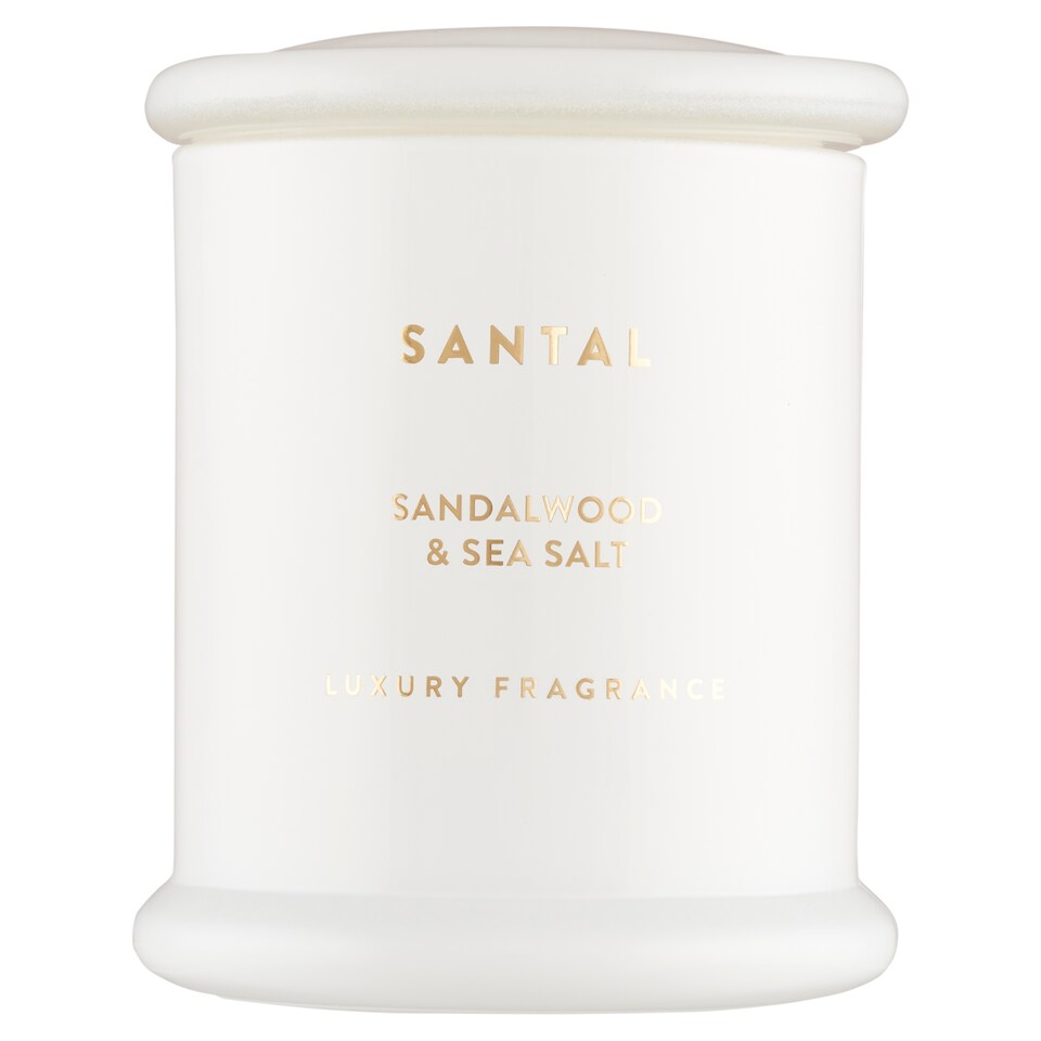 F&F Home Santal Sandalwood & Sea Salt vonná sviečka 230 g