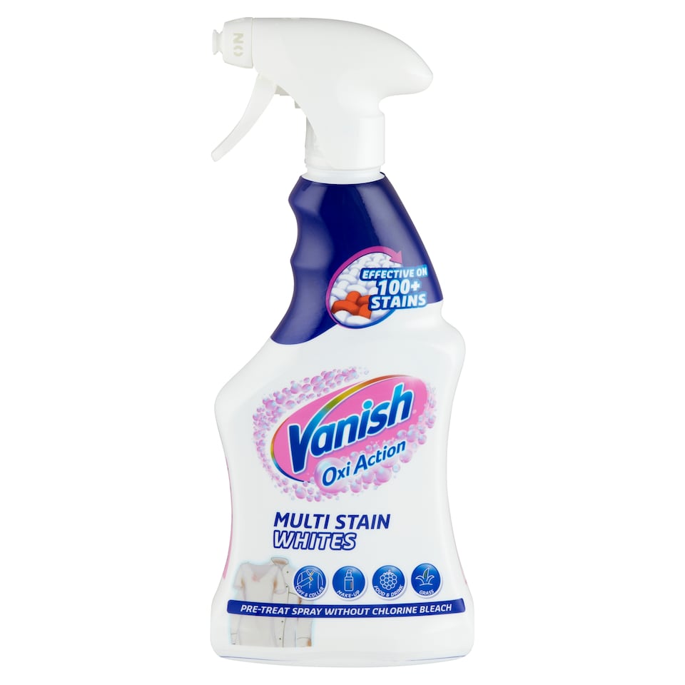 image 1 of Vanish Oxi Action Stain Remover and Bleach Pretreatment Spray 500 ml