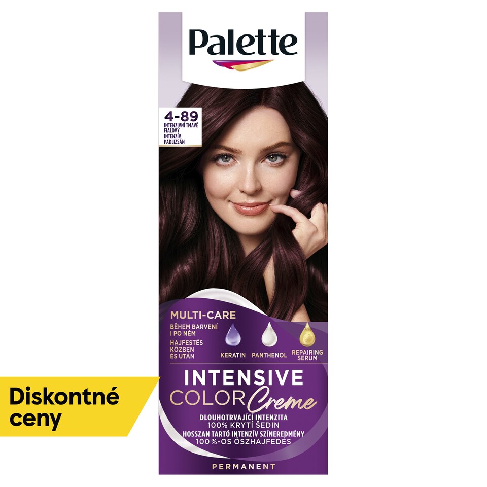 image 1 of Palette Intensive Color Creme Hair Color Intense Dark-Violet 4-89