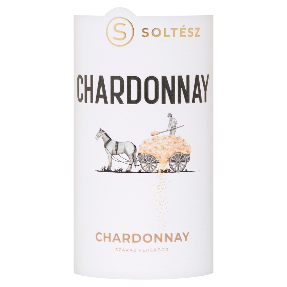 Soltész Felső-Magyarországi Chardonnay száraz fehérbor 11,5% 750 ml 1. kép