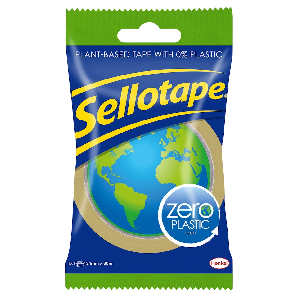 SELLOTAPE ZERO PLASTIC 24MMX30M