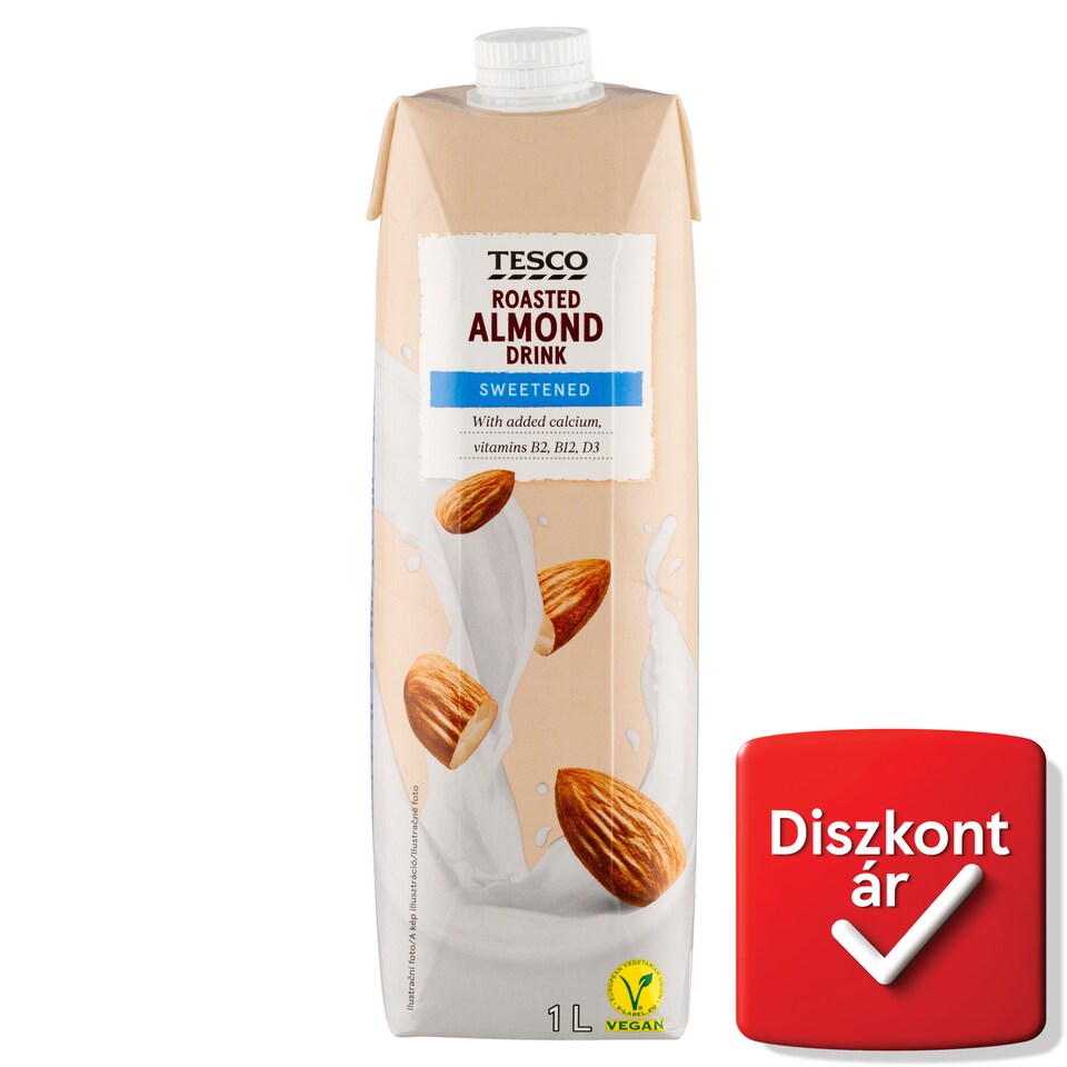 Tesco Sweetened Roasted Almond Drink 1 l
