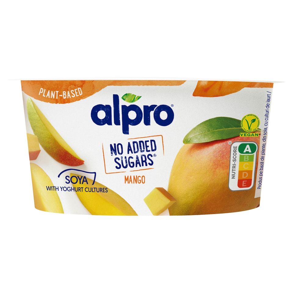 Obrázek 1 pro produkt Alpro sójový fermentovaný výrobek bez přidaného cukru Mango 135g