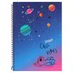 image 1 of Disney Stitch Black sešit s plastovou spirálou A4 čtverečkovaný 100 listů
