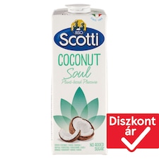 Riso Scotti kókusz- és rizsital kalciummal és vitaminokkal 1 l