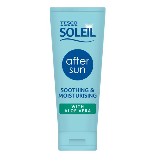 Tesco Soleil After Sun Lotion Aloe Vera 200Ml Tesco Groceries