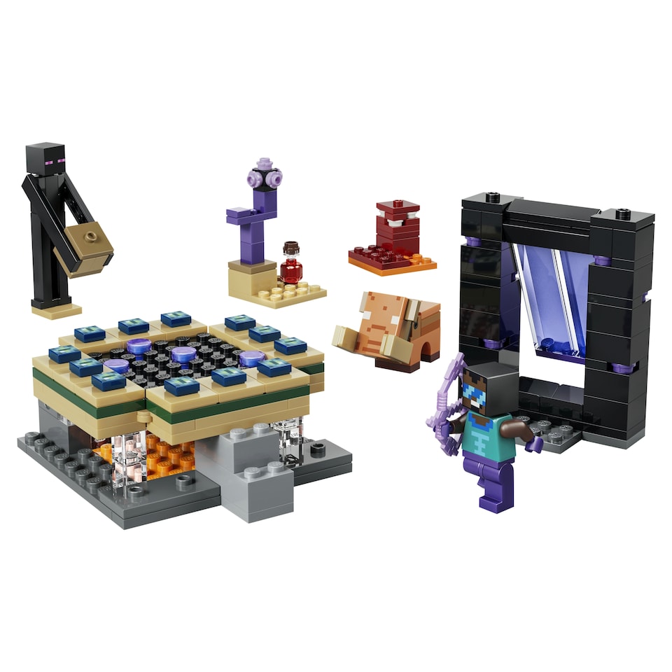 Obrázek 1 pro produkt LEGO Minecraft 21584 Cesta portálem do Netheru a Endu