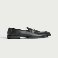 F&F Penny Trim Loafers in Black