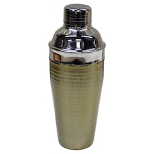 F&F Home Hammered Gold Cocktail Shaker