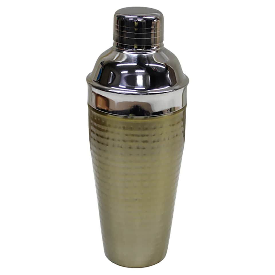 F&F Home Hammered Gold Cocktail Shaker